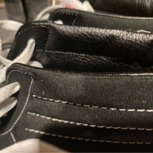 Two pairs vans skates boarding flats they are in very good condition